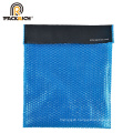 Reusable transparent plastic pluriball bubble mail bag